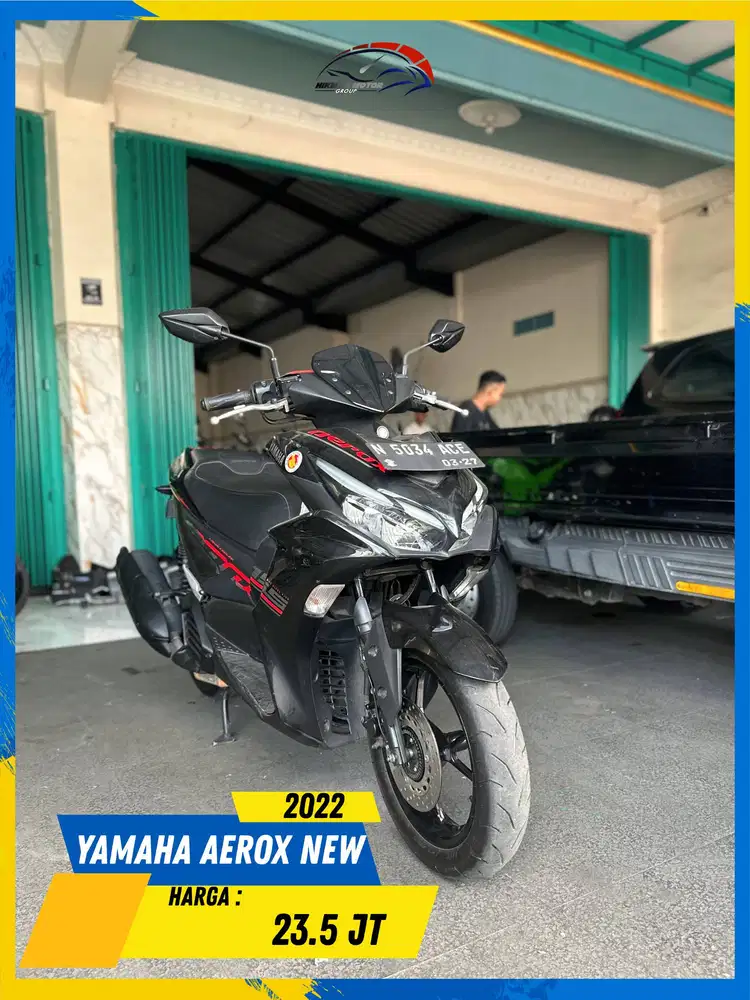 YAMAHA AEROX NEW 2022 NEGO SAMPE DEAL BOSKUU HIKMAH MOTOR KEPUH