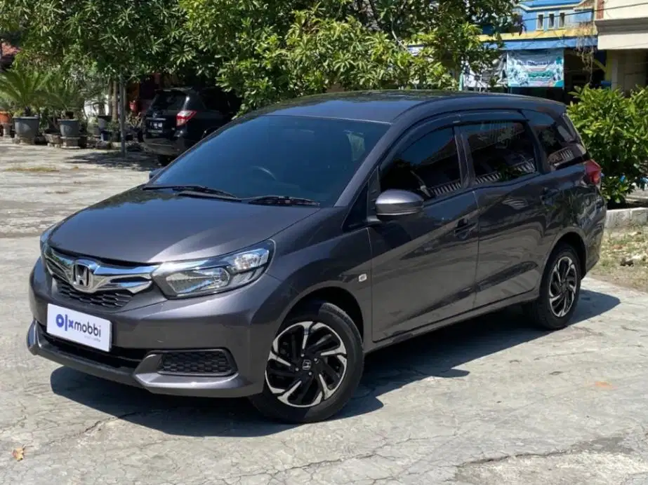 Low km Honda Mobilio 1.5 S Bensin-MT 2021 Abu-abu LSV