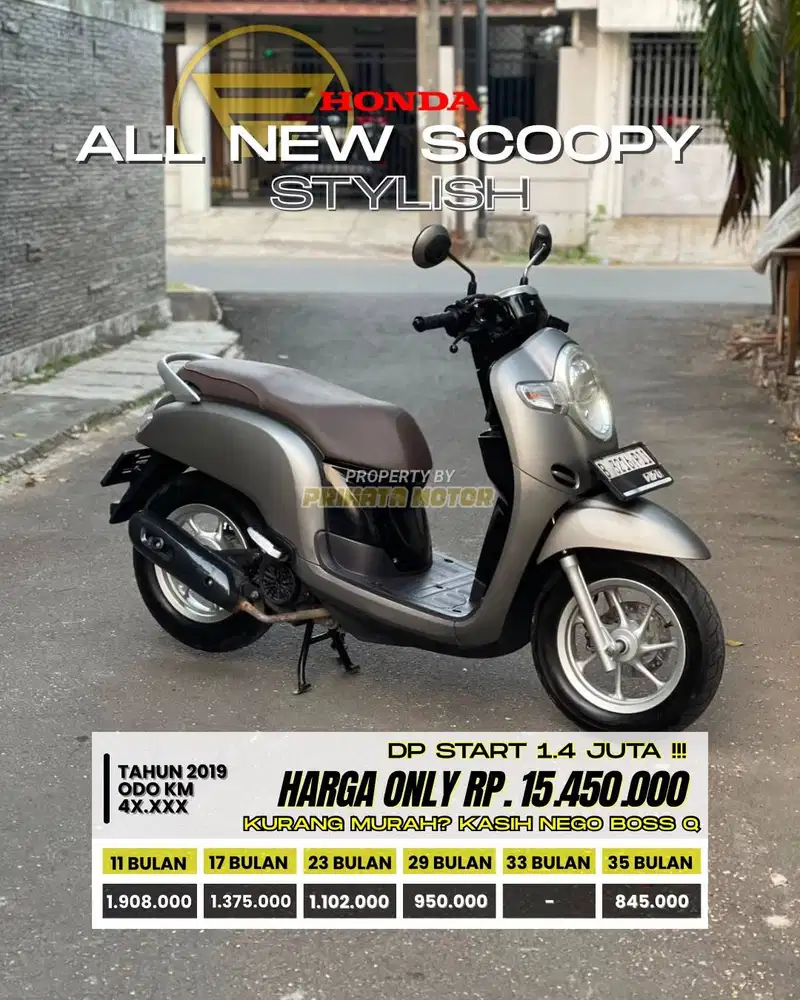 HONDA ALL NEW SCOOPY STYLISH 2019