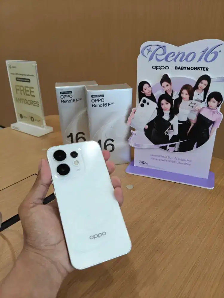 Oppo Reno 16f 8/128 Cicilan Tanpa DP