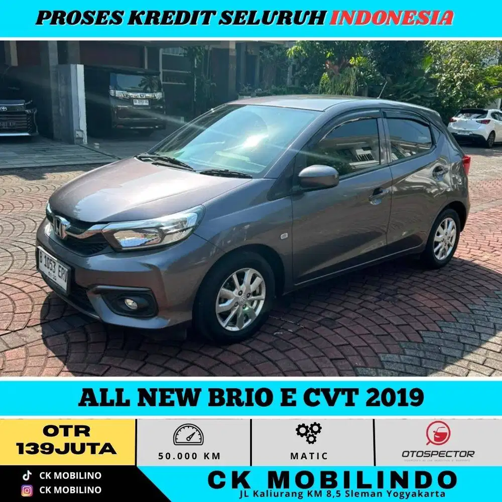 ALL NEW BRIO E CVT 2019 LCGC Terfavorit