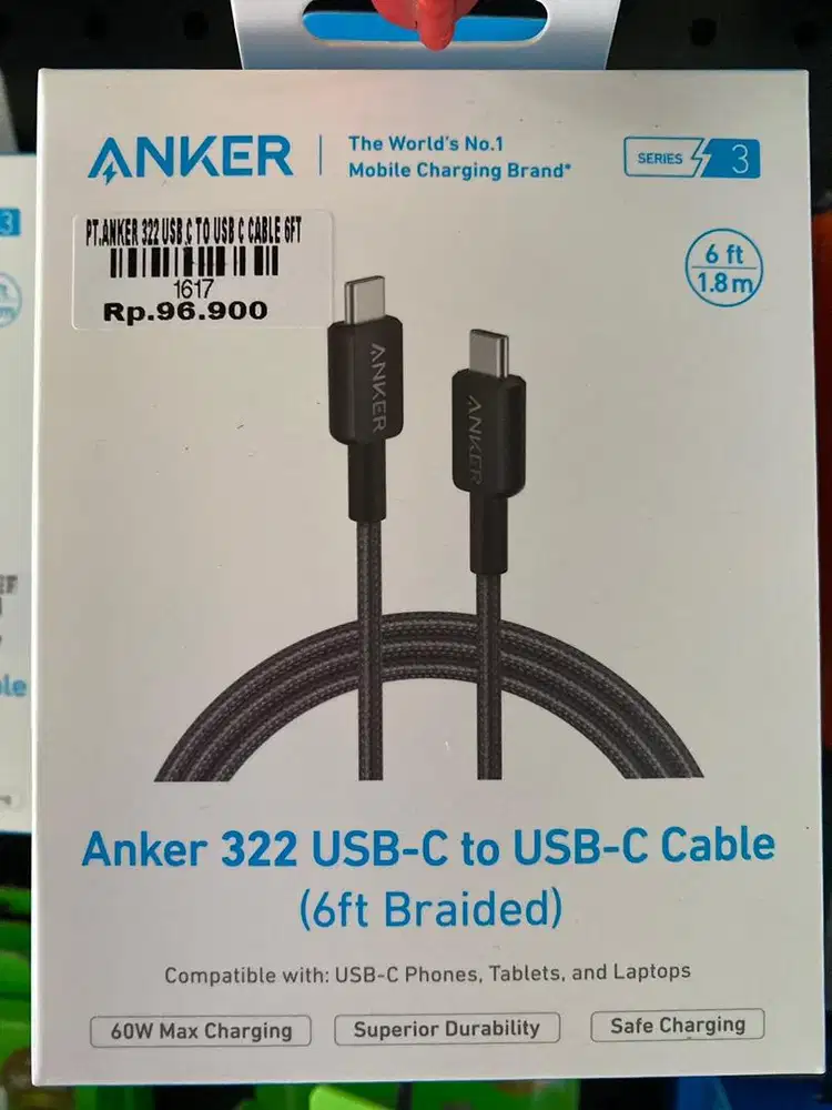 ANKER 322 USB C TO C CABLE