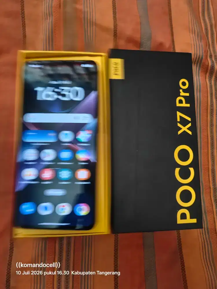 Poco x7pro ram12/512gb.