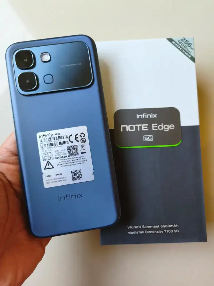 (1 Bulan'an Pakai) Infinix Note Edge 5G 8/256