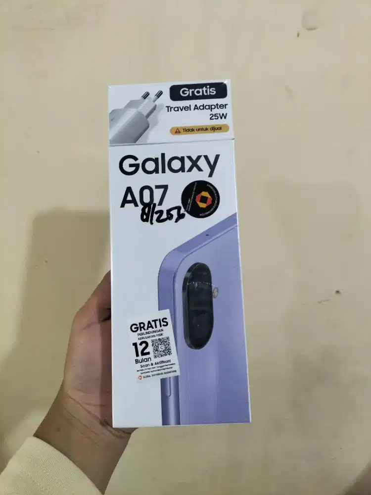NEW Samsung A07 8/256