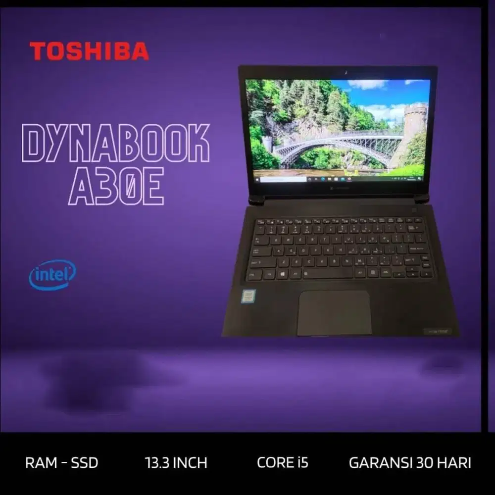 Laptop Toshiba Dynabook A30E Core i5 Gen 8 Ram 8GB Ssd 256GB FHD *RRC