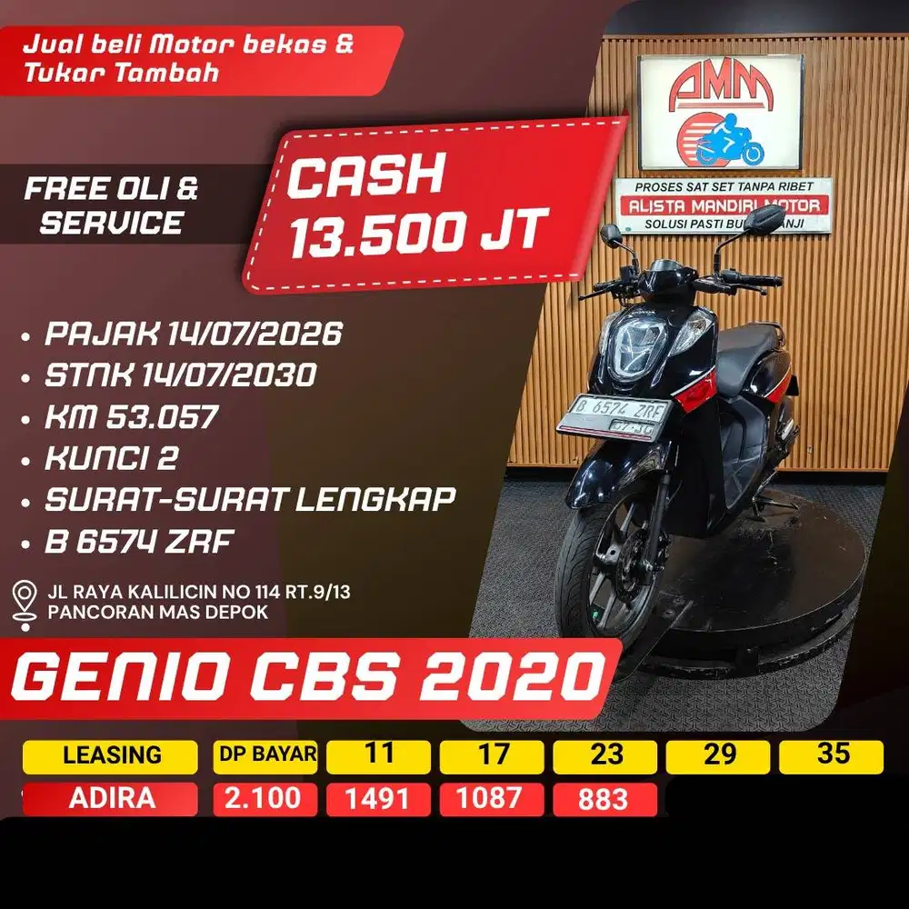 GENIO CBS 2020 KUNCI 2 SPAYLATER KREDIVO INDODANA CASH / KREDIT ALISTA