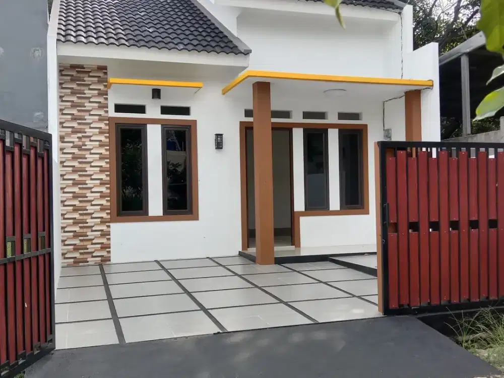 JUAL RUMAH MURAH  DI SENOPATI ESTATE BEKASI TIMUR LUAS TANAH 78