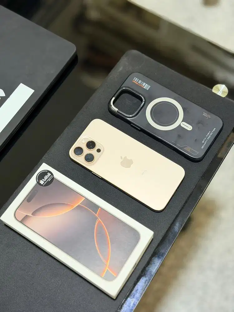 Iphone 16 pro max / promax 512gb dessert titanium like new mulus ibox
