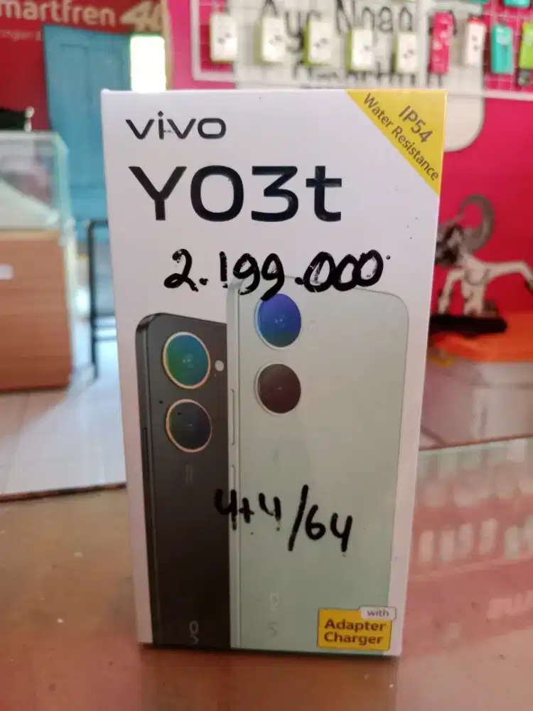 VIVO Y03t 4+4/64GB PROMO HP MURAH