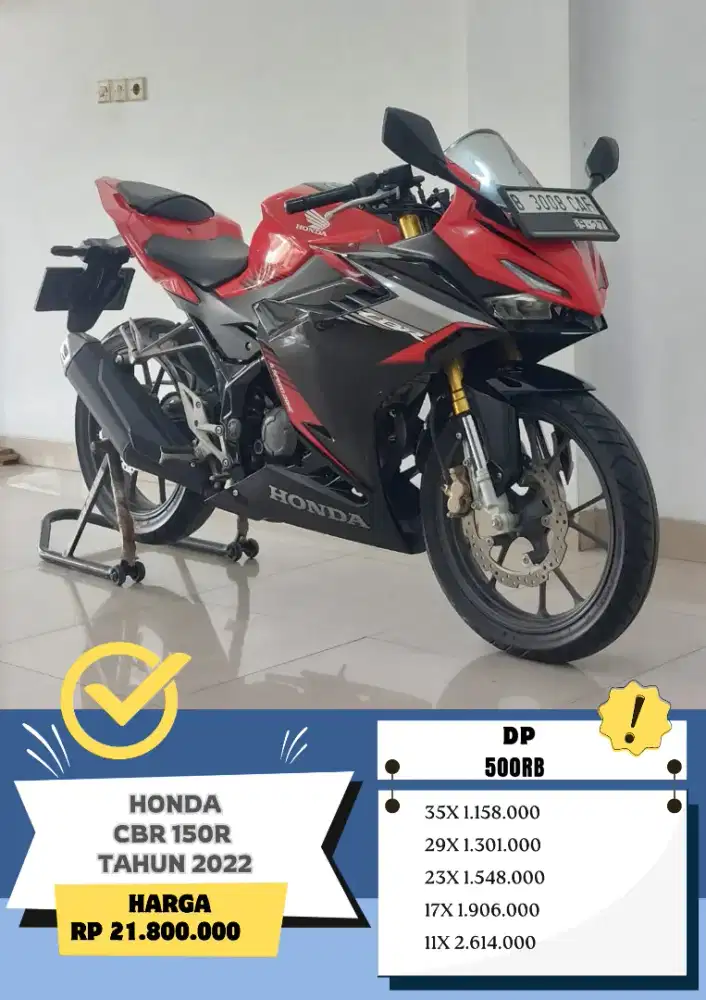 HONDA CBR 150R TAHUN 2022 GRESS