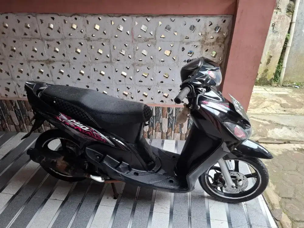 Mio hitam 2011 lampu depan biled terawat