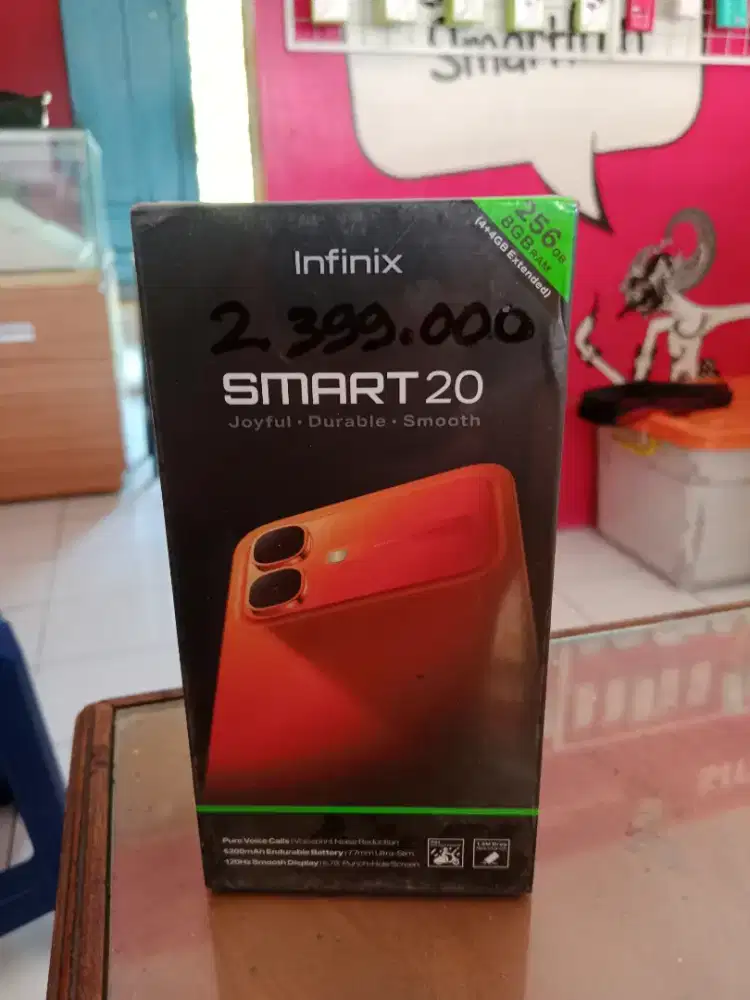 INFINIX SMART 20 4+4/256GB PROMO HP MURAH
