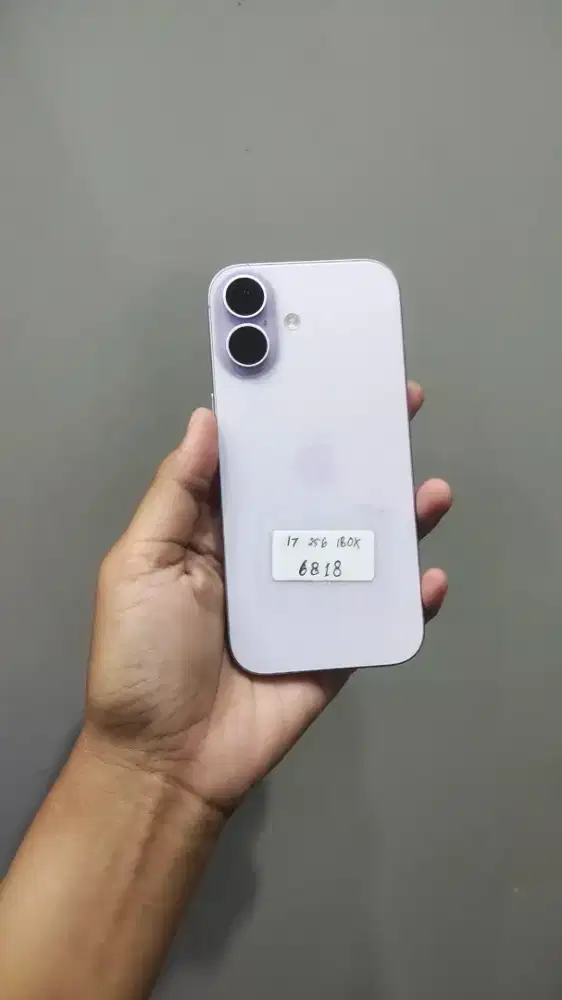 IPHONE 17 256GB SECOND RESMI IBOX FULLSET