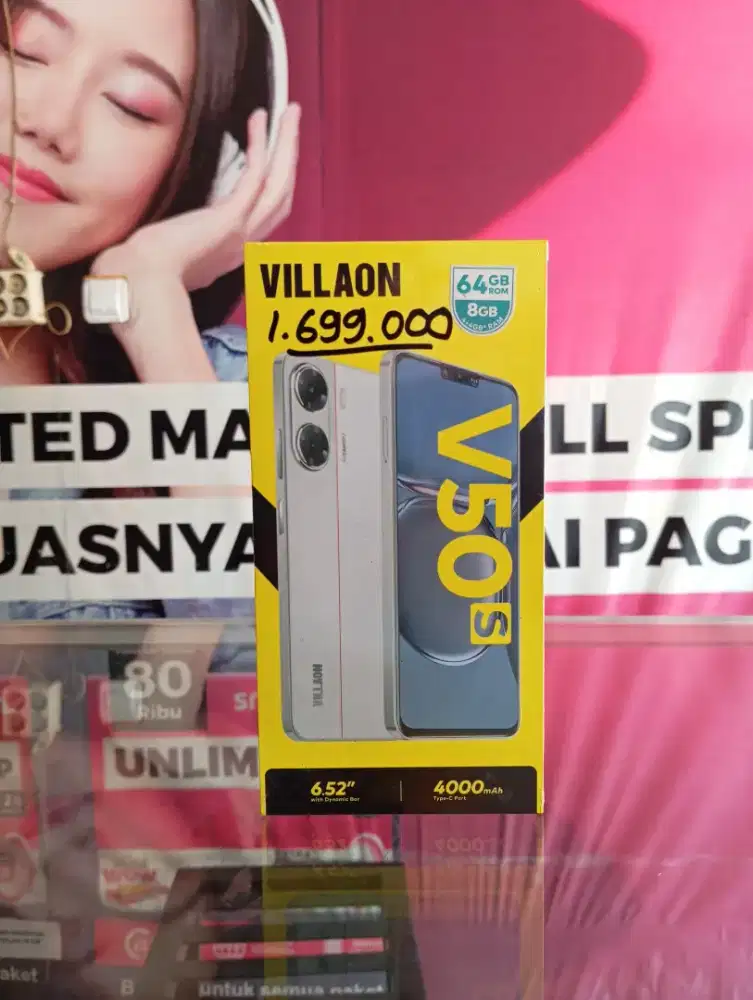 VILLAON V50S NEW PROMO CUCI GUDANG
