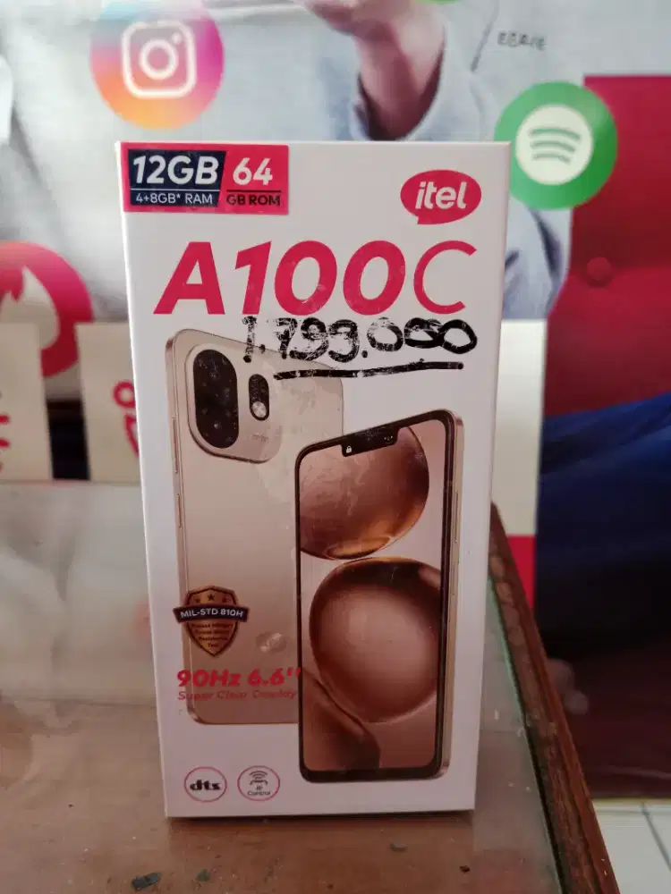 ITEL A100 4+8/64GB PROMO HP MURAH MERIAH