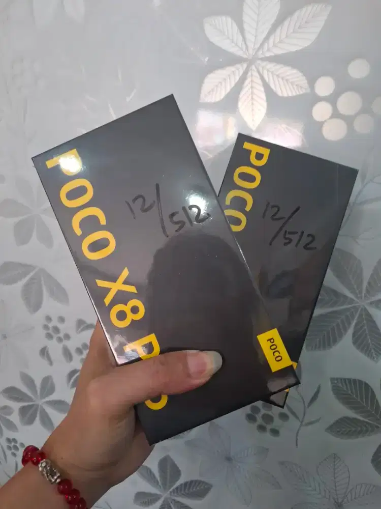 Poco x8pro ram 12/512 baru new segel