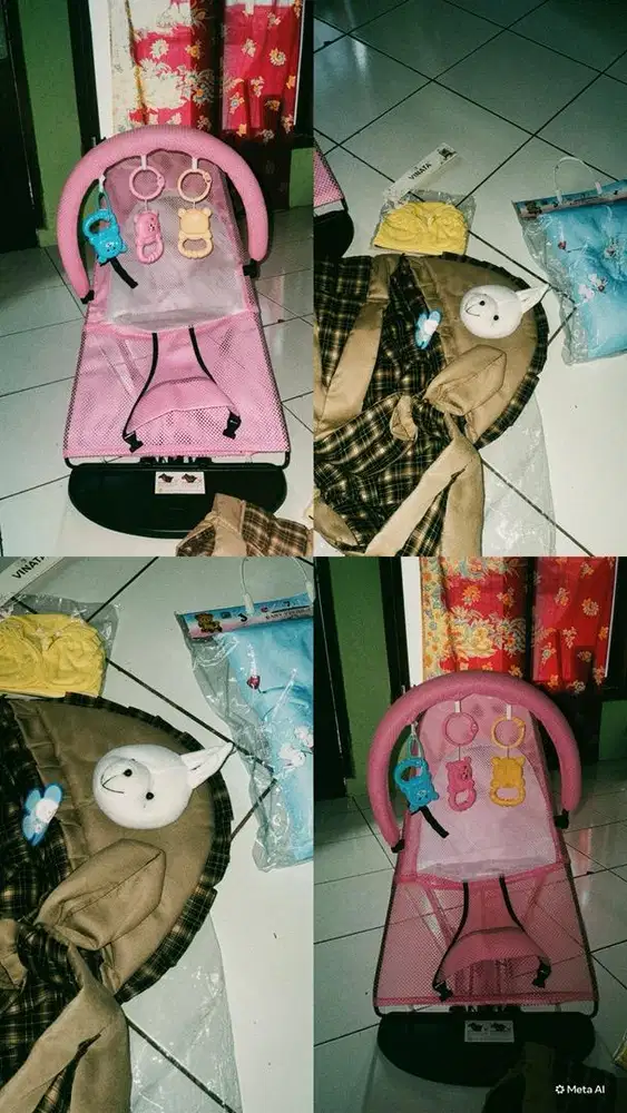 Bouncher, gendongan bayi, bantal bayi
