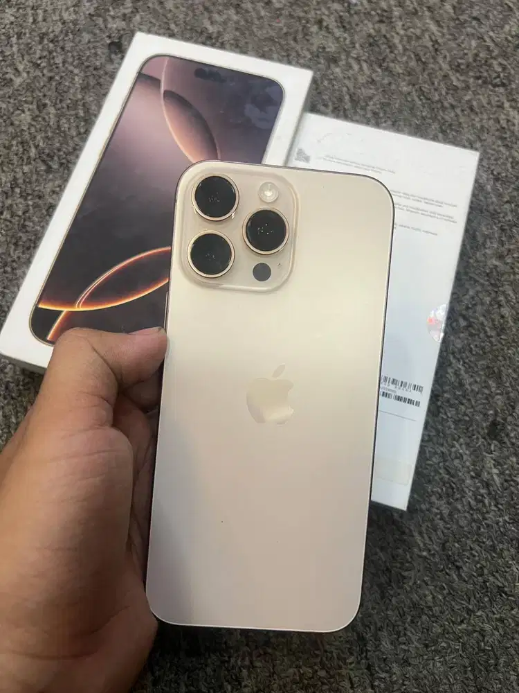 Iphone 16 promax 512 ibox Bh 96% cc 556 - garansi off
