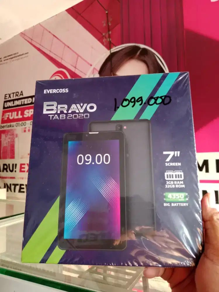 TABLET EVERCOSS  3/32 4G PROMO HP CUCI GUDANG