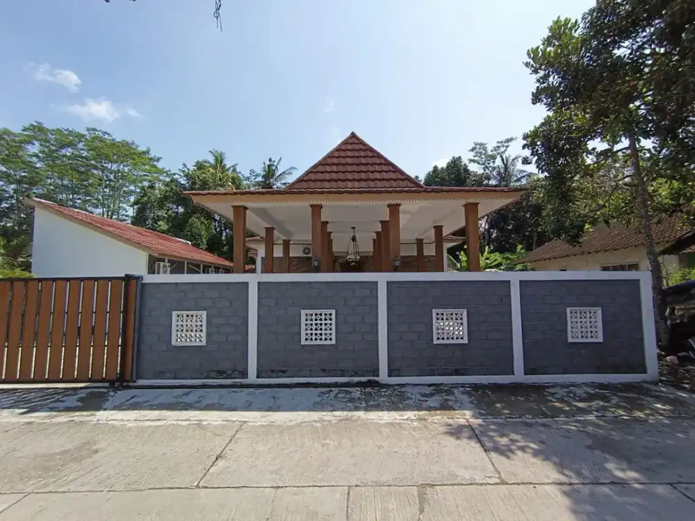 Rumah Joglo Modern Eksklusif di Prambanan - Cocok untuk Keluarga Besar atau Bisnis Villa