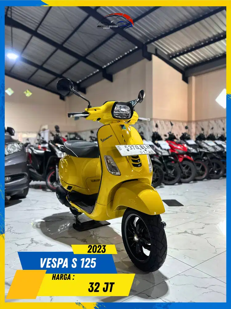 VESPA S 125 2023 LIKE NEW MASZEHH HIKMAH MOTOR KEPUH