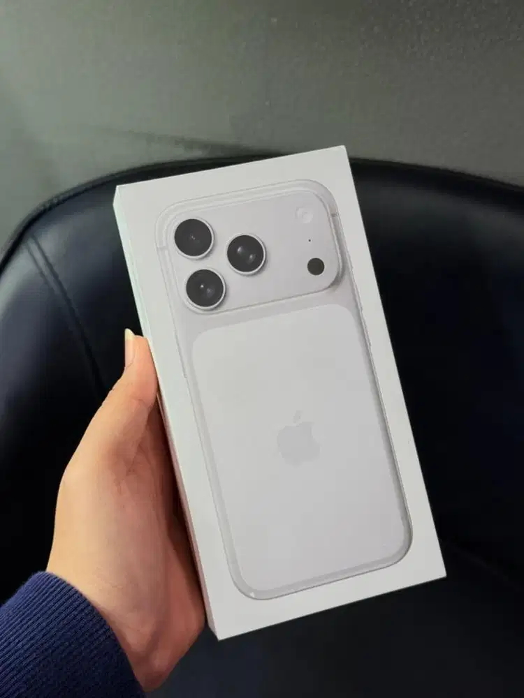new iphone 17 pro 256gb ibox resmi silver segel