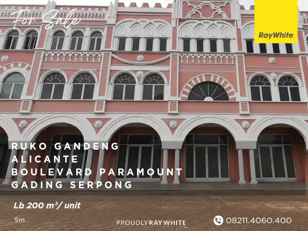 Ruko Gandeng - Alicante - Gading Serpong - Tangerang-Banten