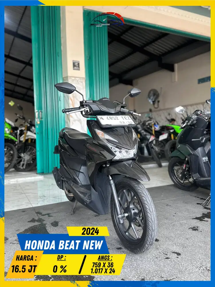 HONDA BEAT NEW 2024 MESIN AMAN POLL MASZEHH HIKMAH MOTOR KEPUH