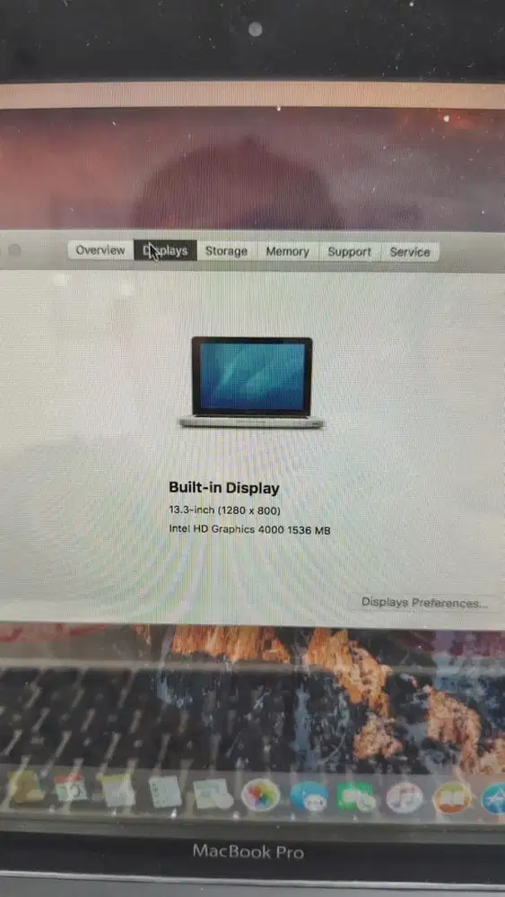 Macbook Pro 2012 MD101 (4/160)