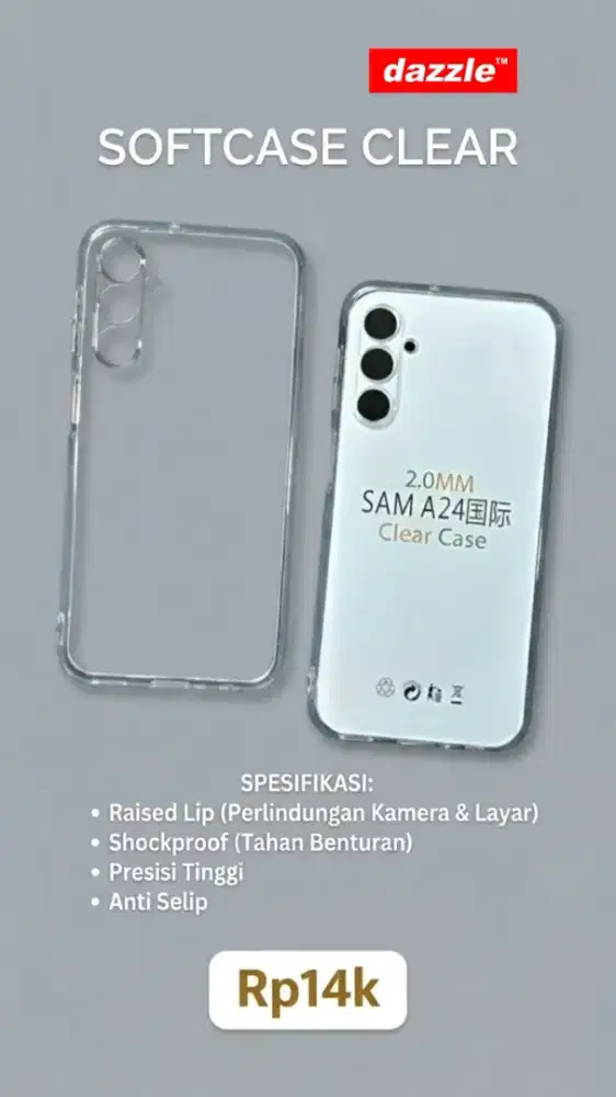 Softcase Clear Iphone