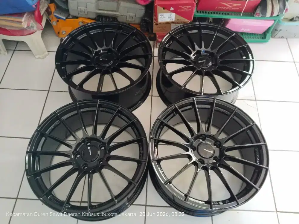 Velg rep enjek R05Rr R18 pcd 5X114 lebar 8.5 raya ET 38
