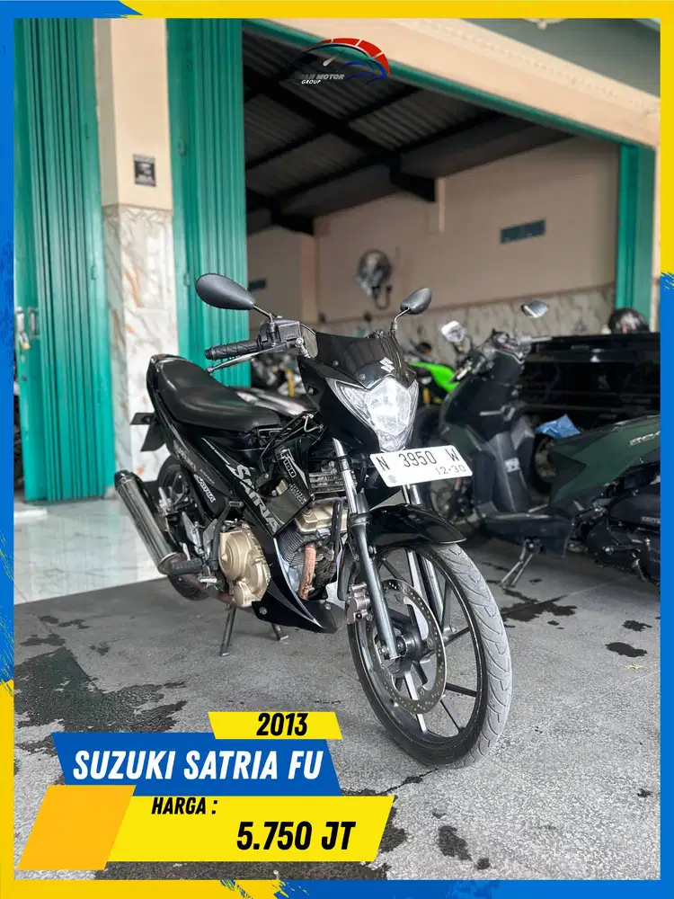 SUZUKI SATRIA FU 2013 MURAH POL MASZEHH HIKMAH MOTOR KEPUH