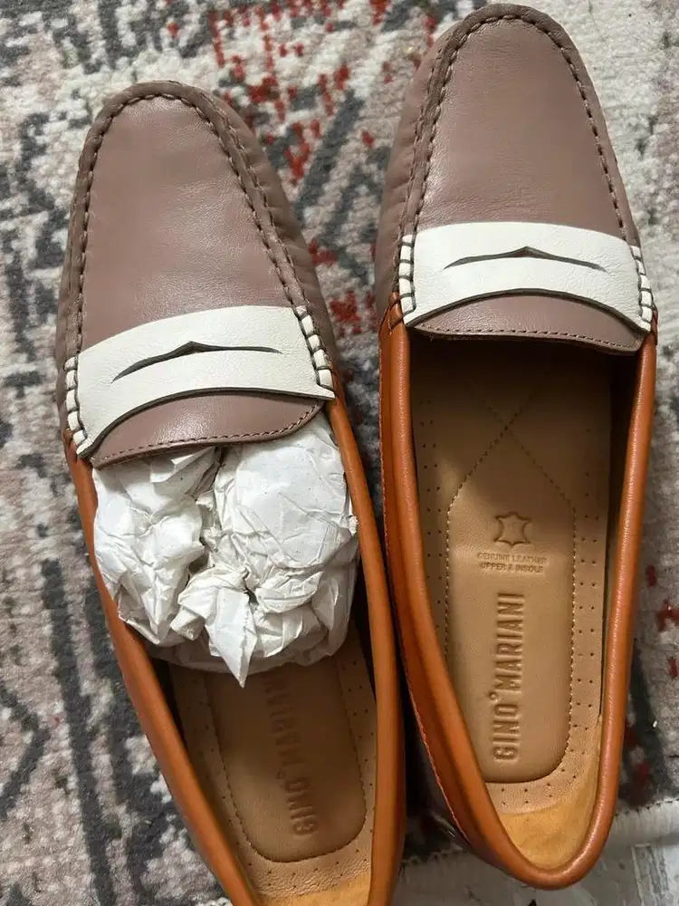 flat shoes kulit