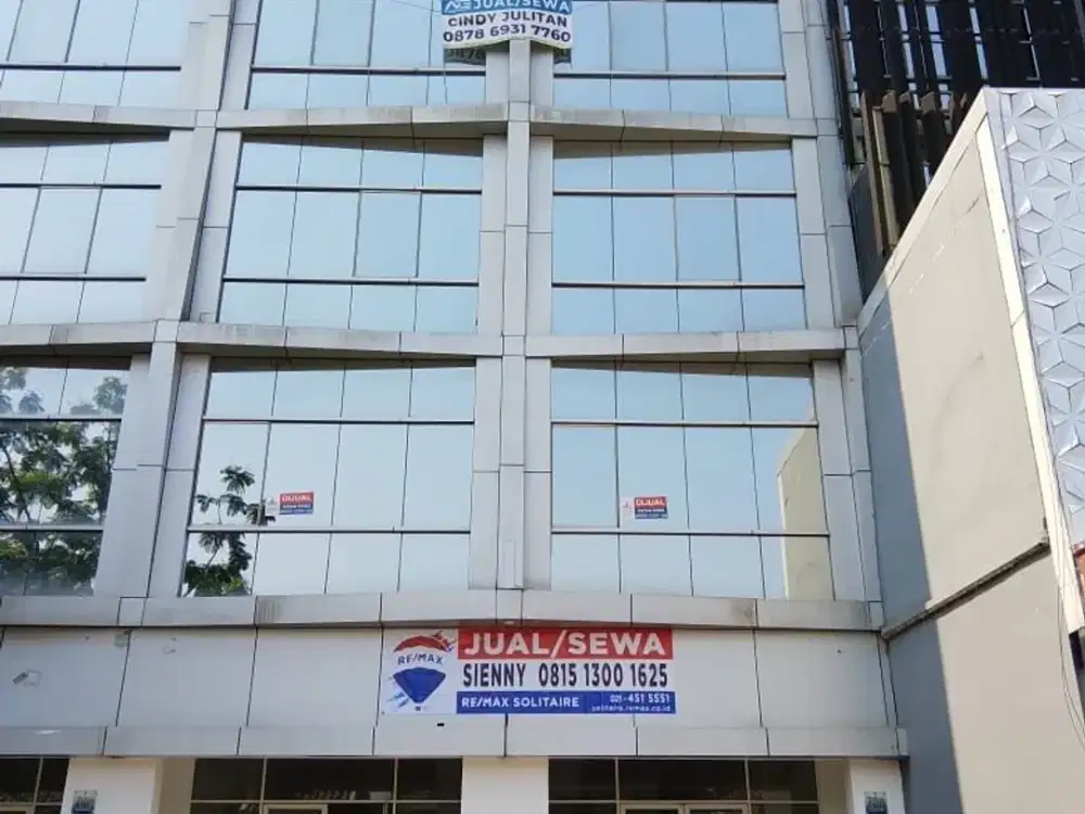 Ruko Pik Golf Island Gandeng 2 Uk 9X15,Sudah Jebol,4 Lantai,Cocok untuk Cafe,Resto,Office