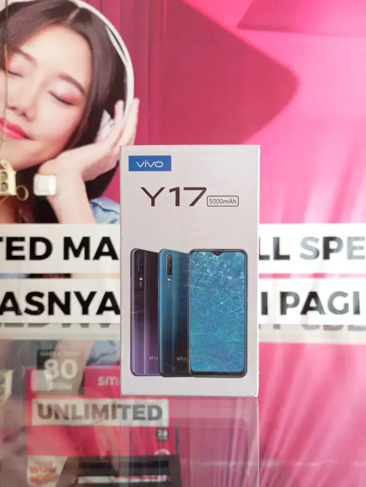 HP VIVO Y17 8/256 PROMO CUCI GUDANG
