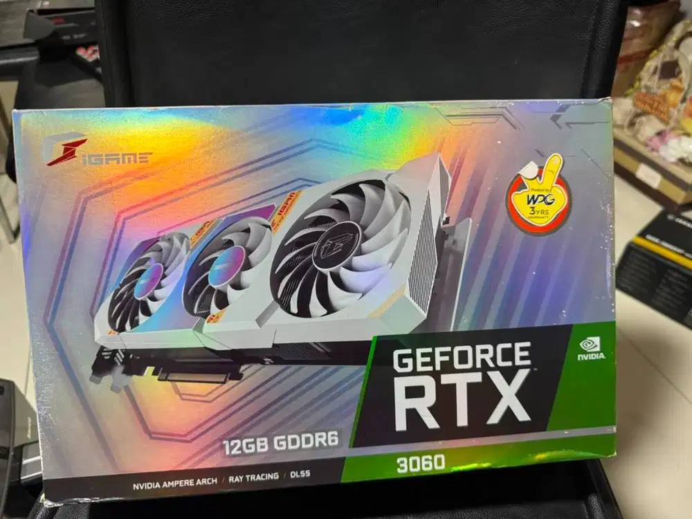 VGA Colorful iGame GeForce RTX 3060 Ultra W OC 12G-V White - Second