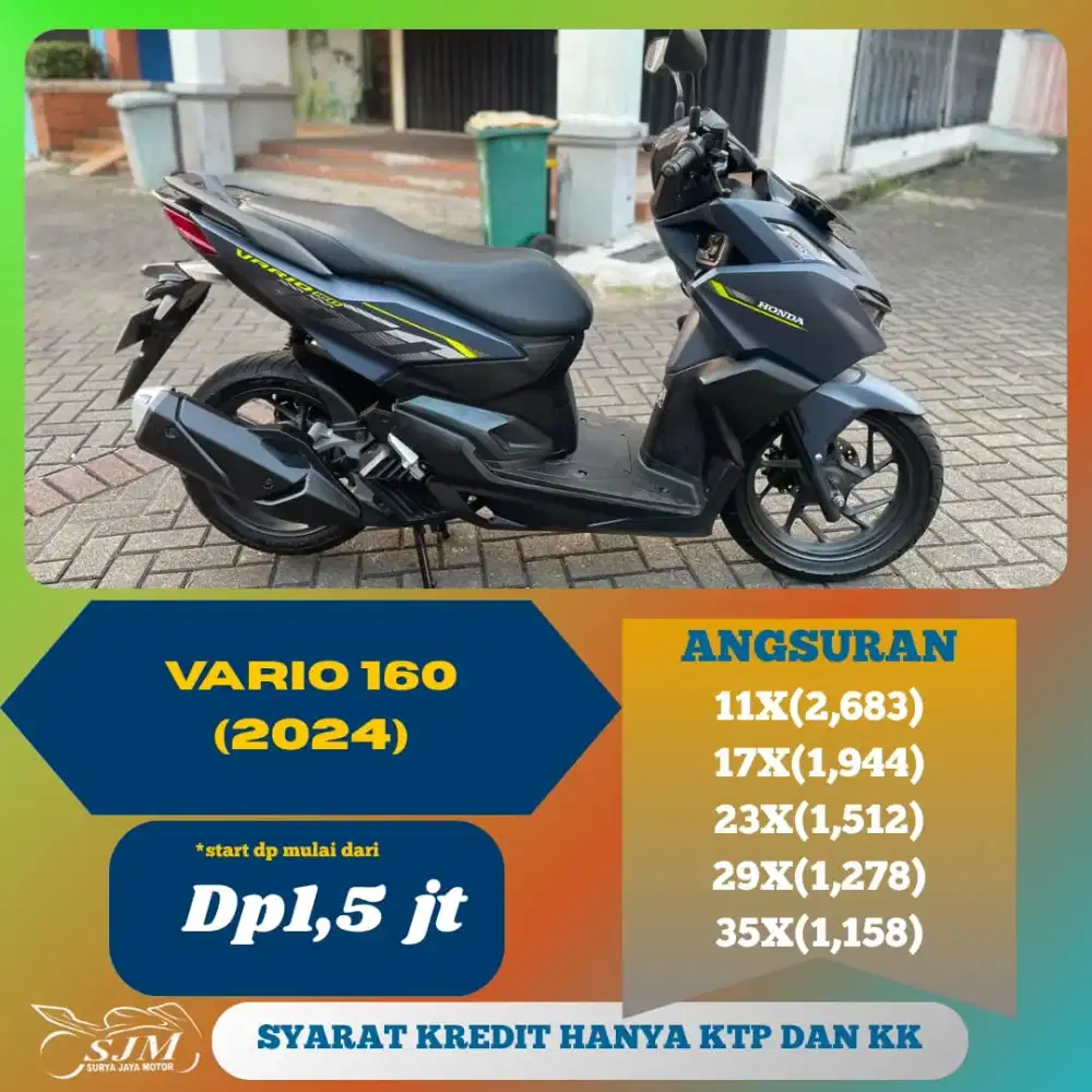 HONDA VARIO 160 CBS 2024 SUPER MANTAPP