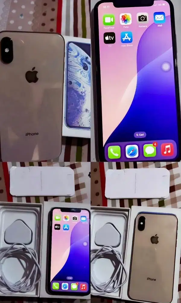 Jual Iphone XS 64gb warna Gold