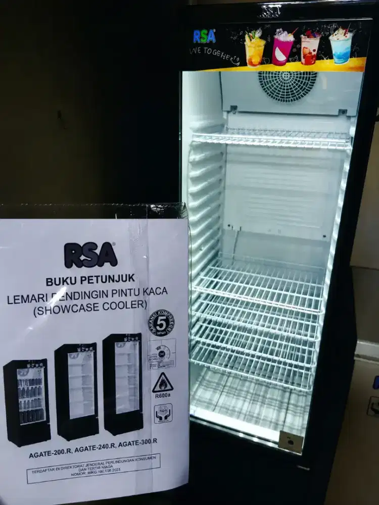 Showcase RSA 300Liter 5 RAK