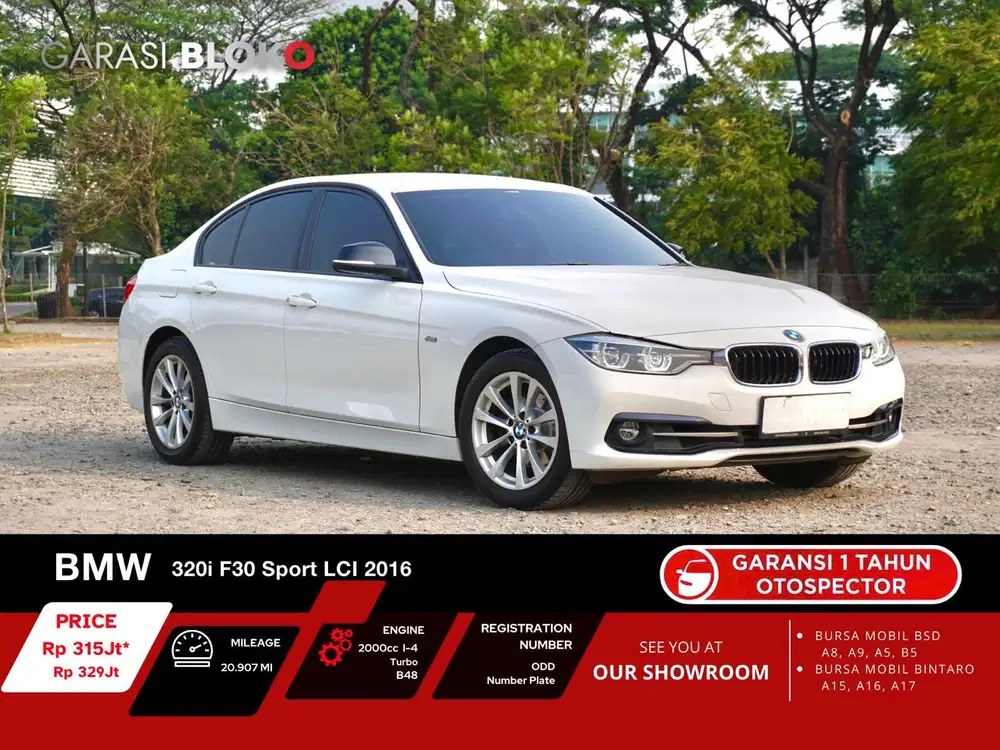 BMW 320i F30 Sport Line LCI 2016