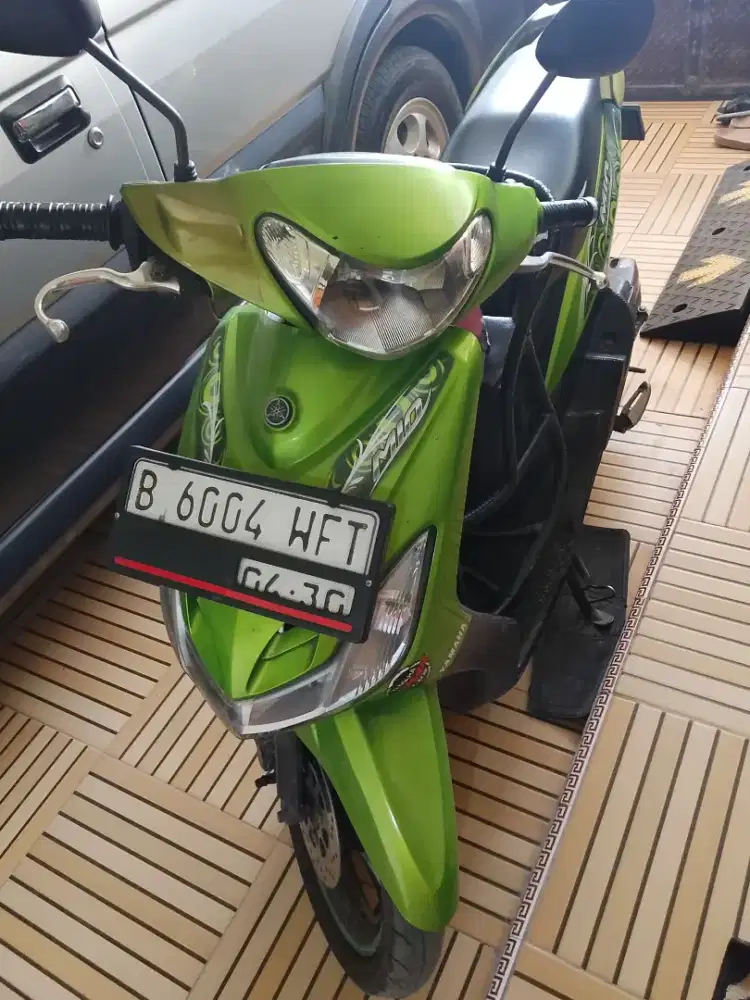 Yamaha Mio Smile 2011 Sporty Hijau Muda Pajak Hidup Tangsel