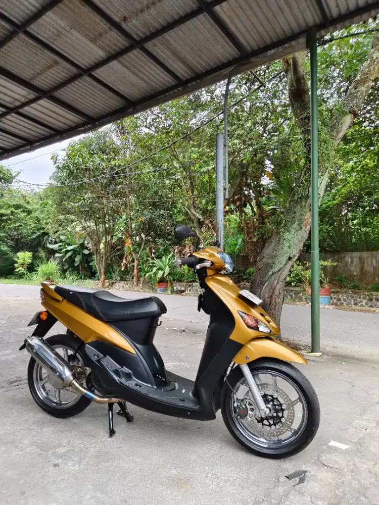 Yamaha Mio Kuning Gold Mulus Fullspek lengkap mulus
