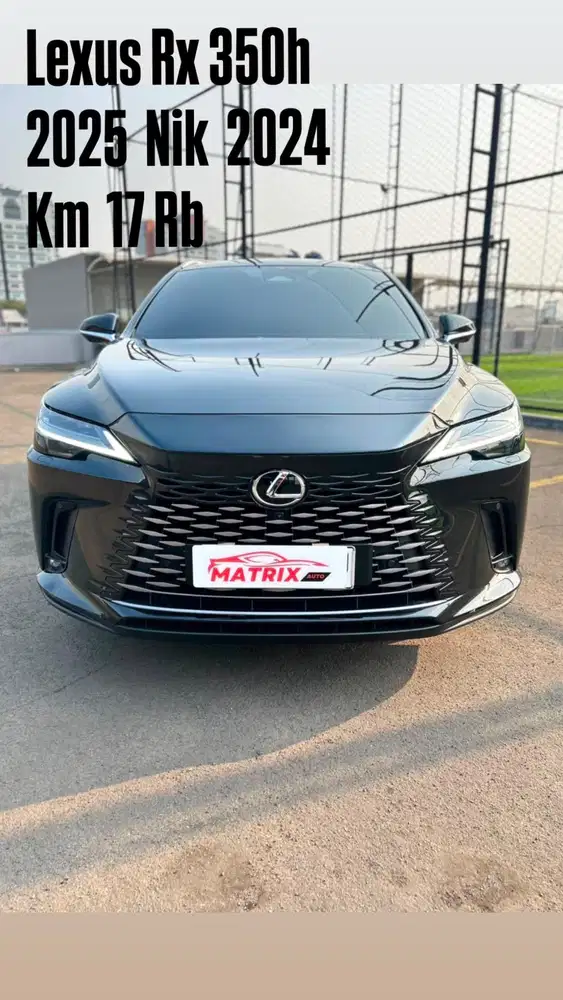 Lexus RX 350h 2025 Nik 2024 Black on black Siap pakai