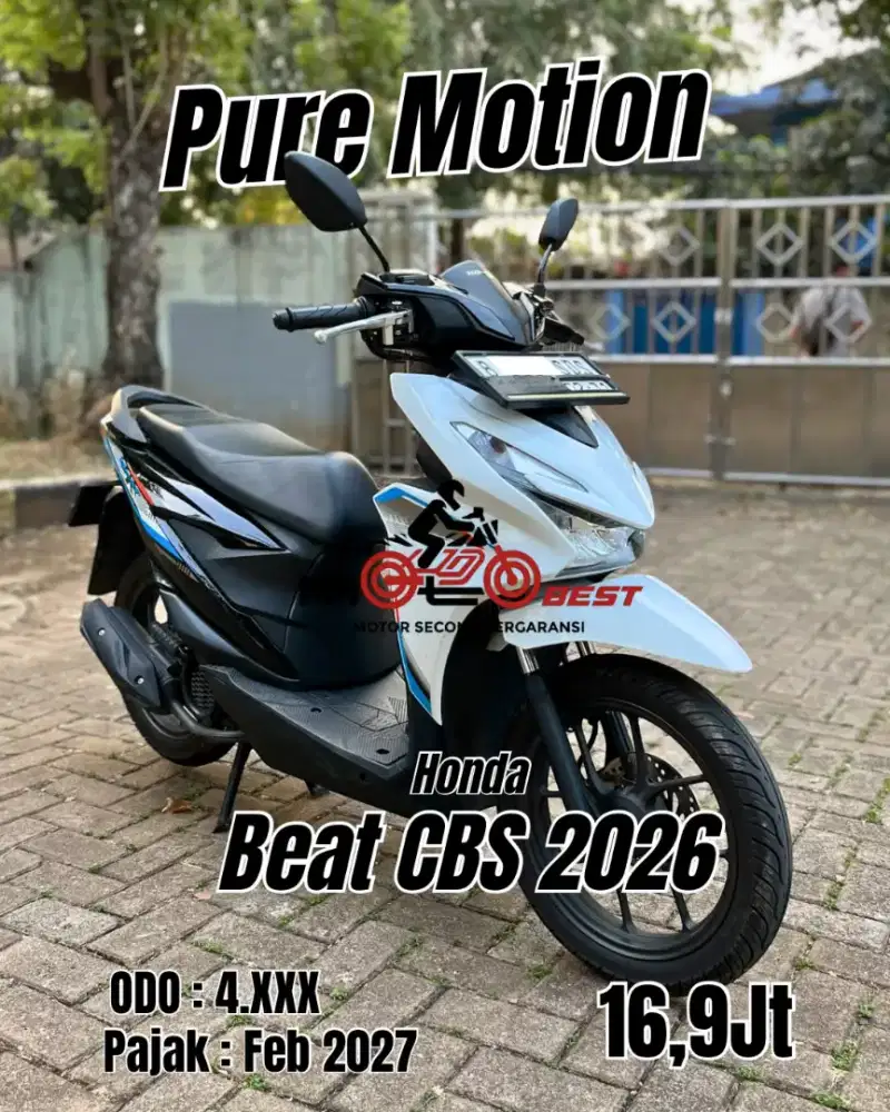 Cash Only Honda Beat CBS 110cc 2026