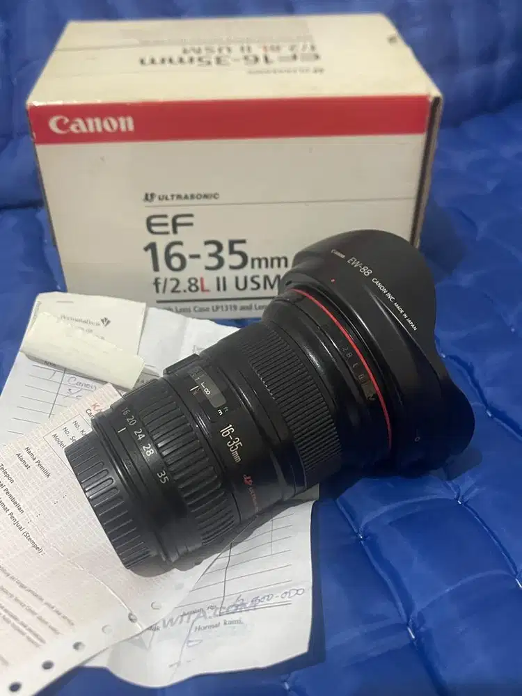 Lensa Canon EF 16-35mm F/2.8L ll USM