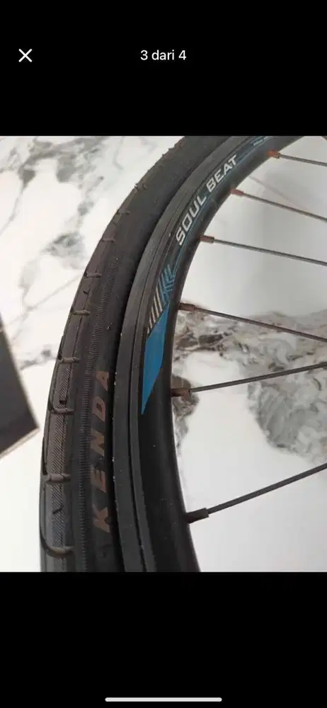 Velg dan ban sepeda ukuran 26