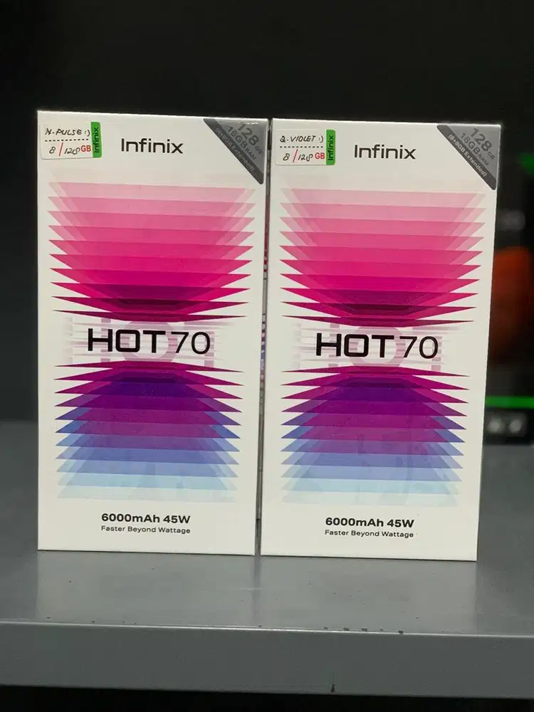 READY INFINIX HOT 70 4/128