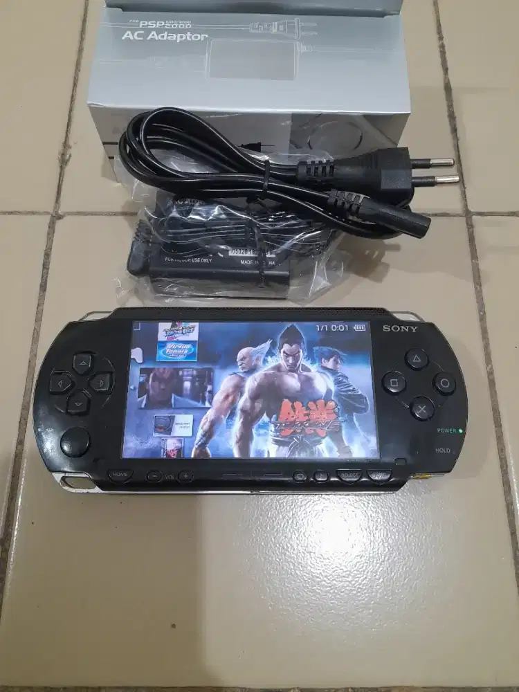 PSP FAT Tebel Mesin hidup Normal Memory 16gb full game Siap Pakai