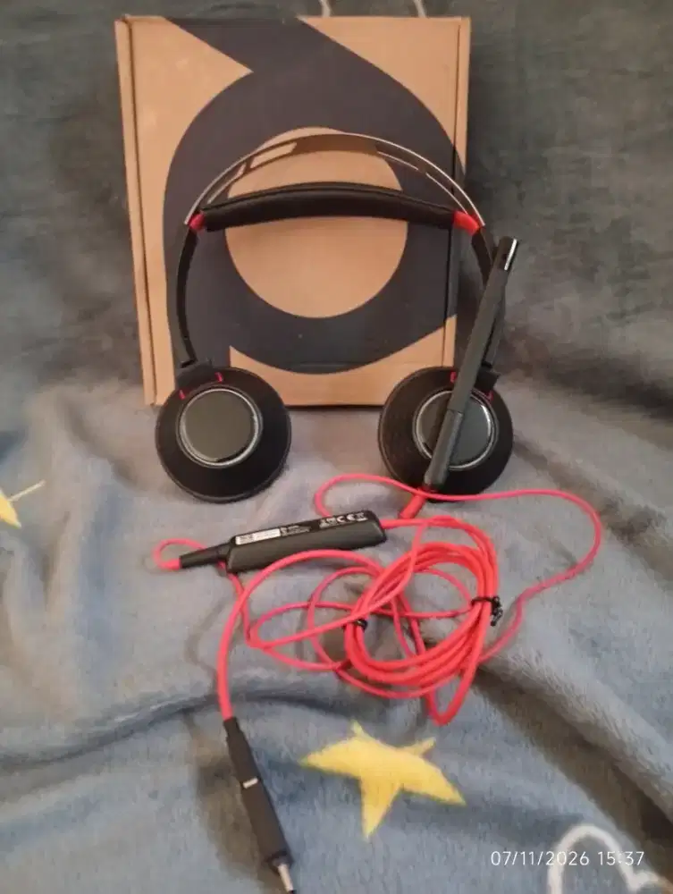 Poly Blackwire 5220 Stereo Wired Headset (second) Kondisi 95%